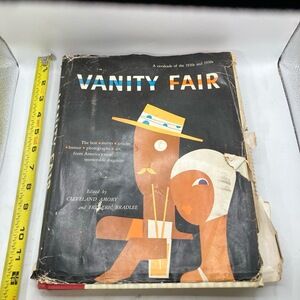 Vanity Fair Book Hardcover‎ 1920s 1930s Anthology Illustrated Vintage Editorial